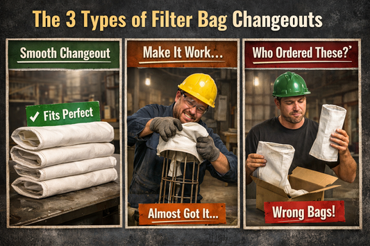 The 3 Types of Filter Bag Changeouts-Which One You’re Dealing With?