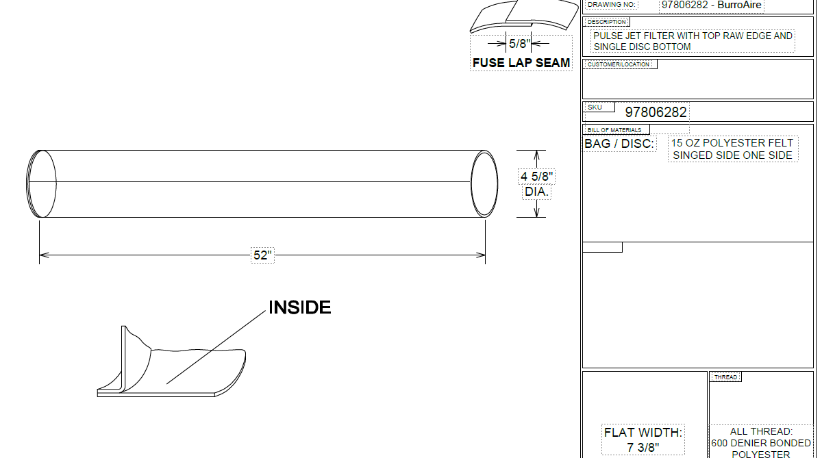 Technical drawing or blueprint with measurements and labels on a white background